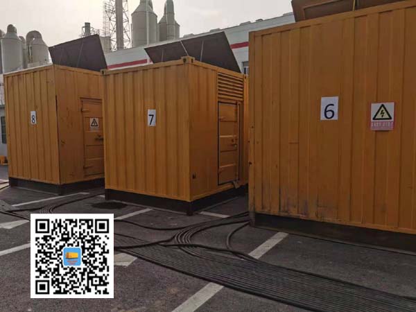 福山镇租赁发电机150kw发电机要用多大电缆?